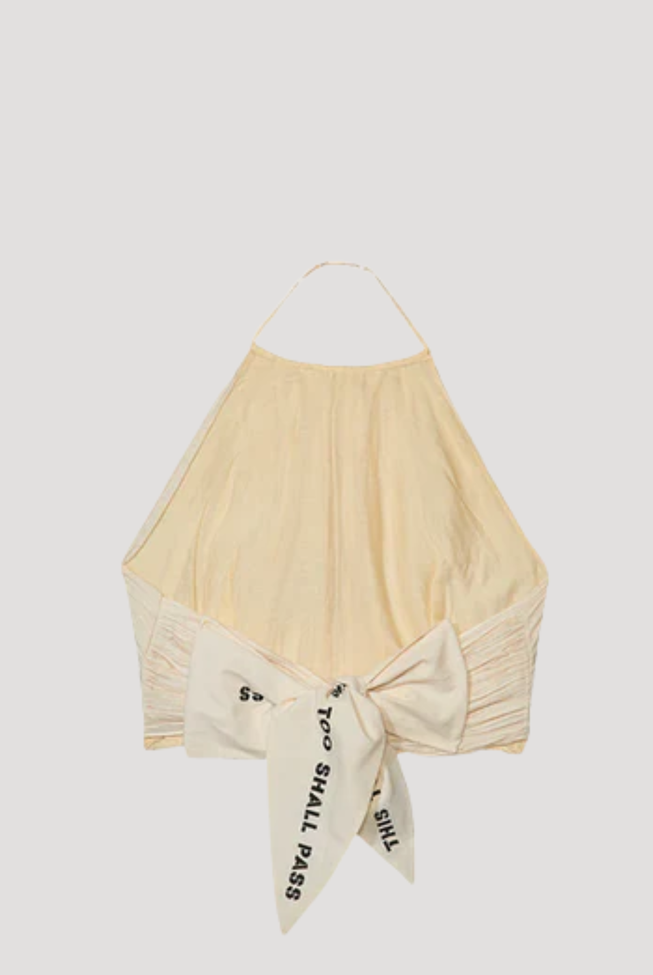Lucid Muslin Halter Neck Top