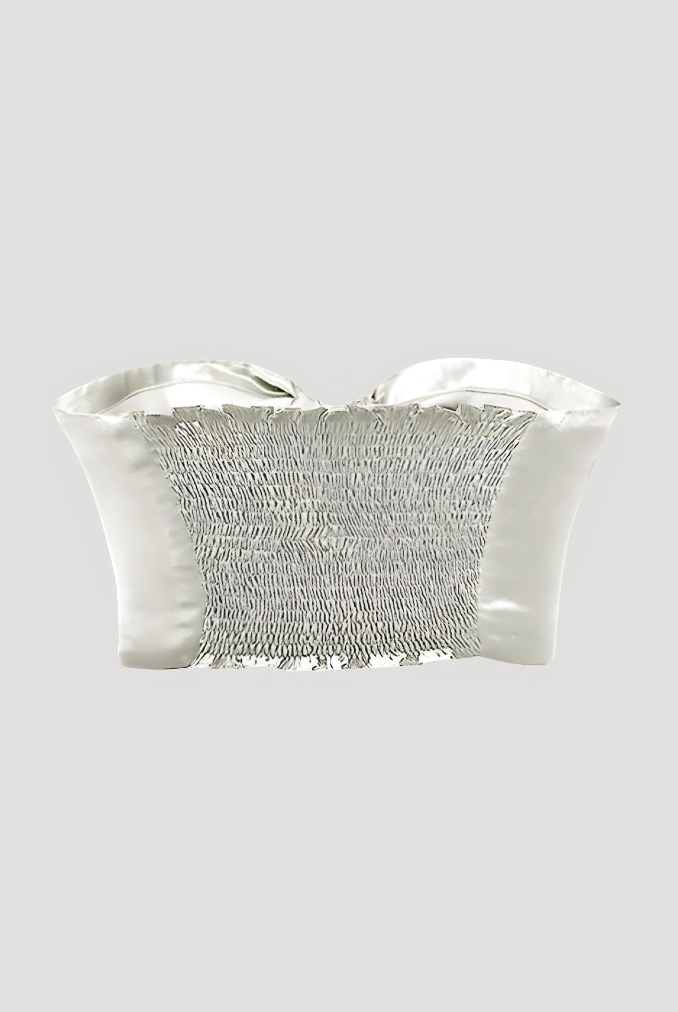 Mystery Bandeau Top in Ivory