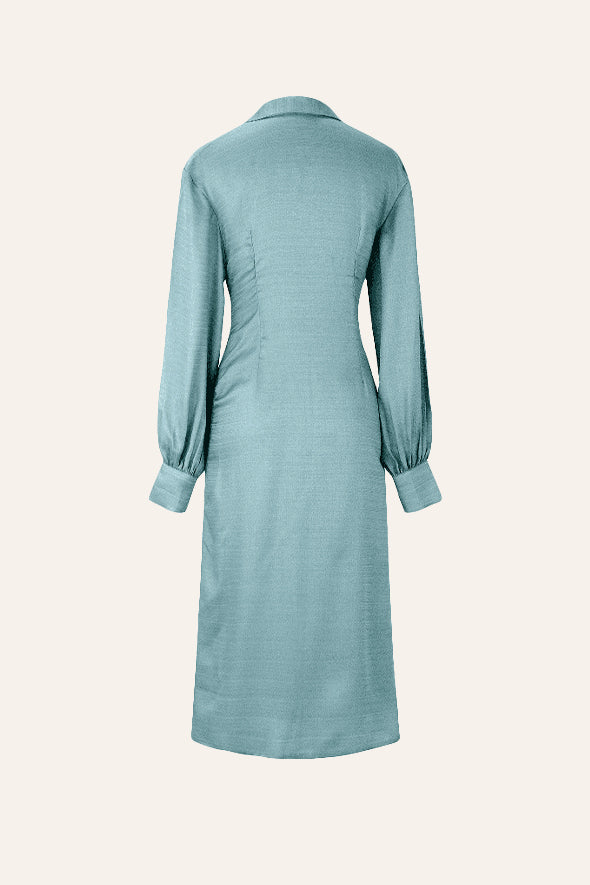 Anna Twist Shirt Dress