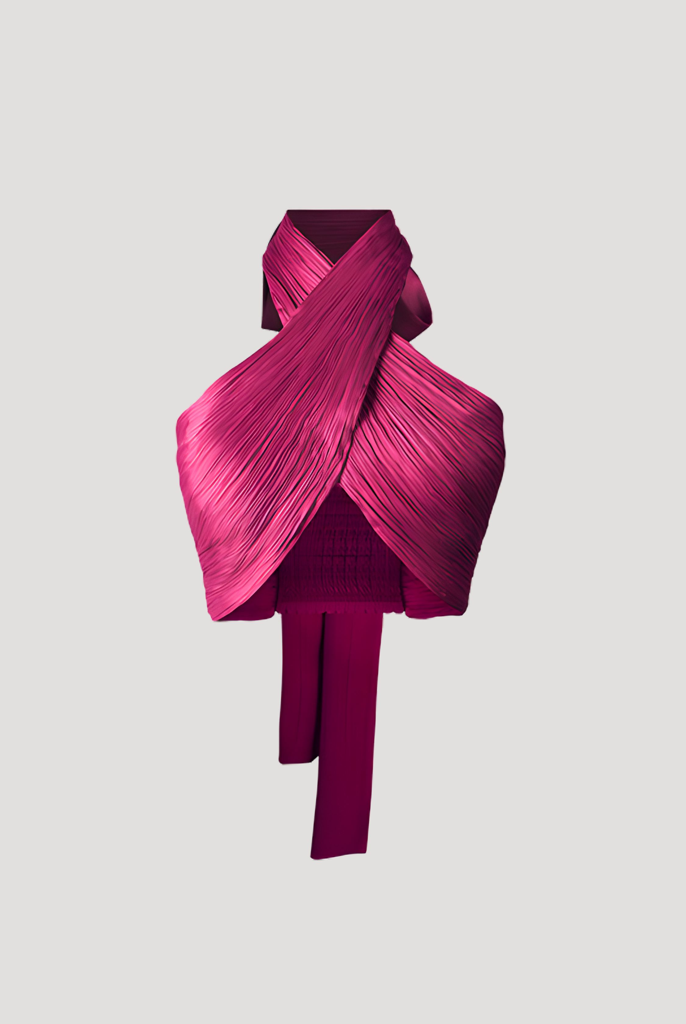 Hope Halter with Elastic Back in Pink