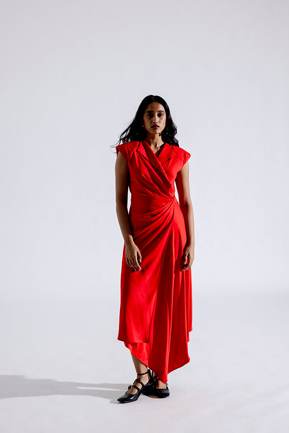 Penelope wrap dress