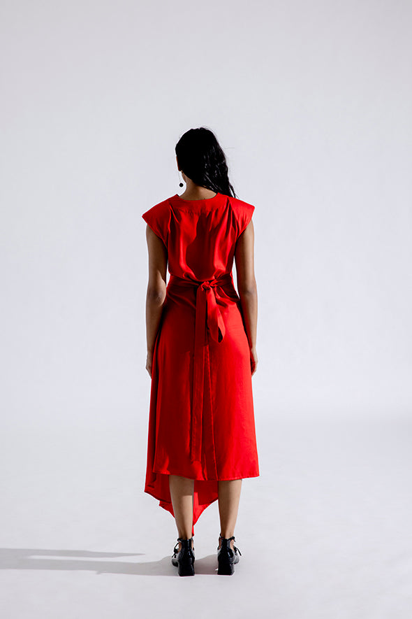 Penelope wrap dress