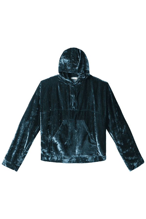 Silk Velvet Hoodie