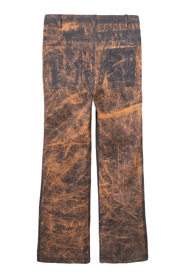Rust Grunge Jeans