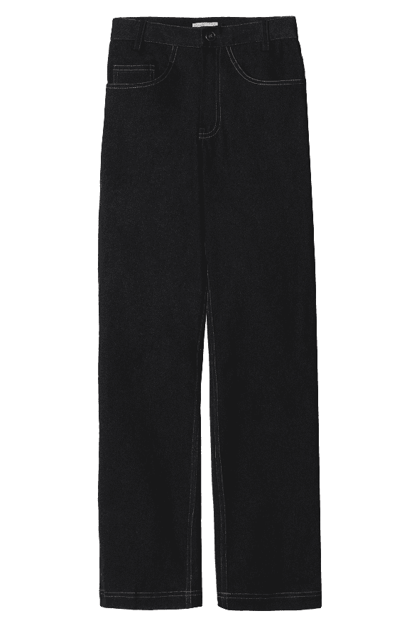 Coal Contrast Jeans