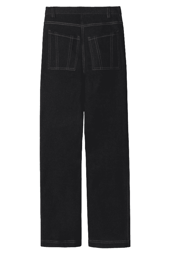 Coal Contrast Jeans