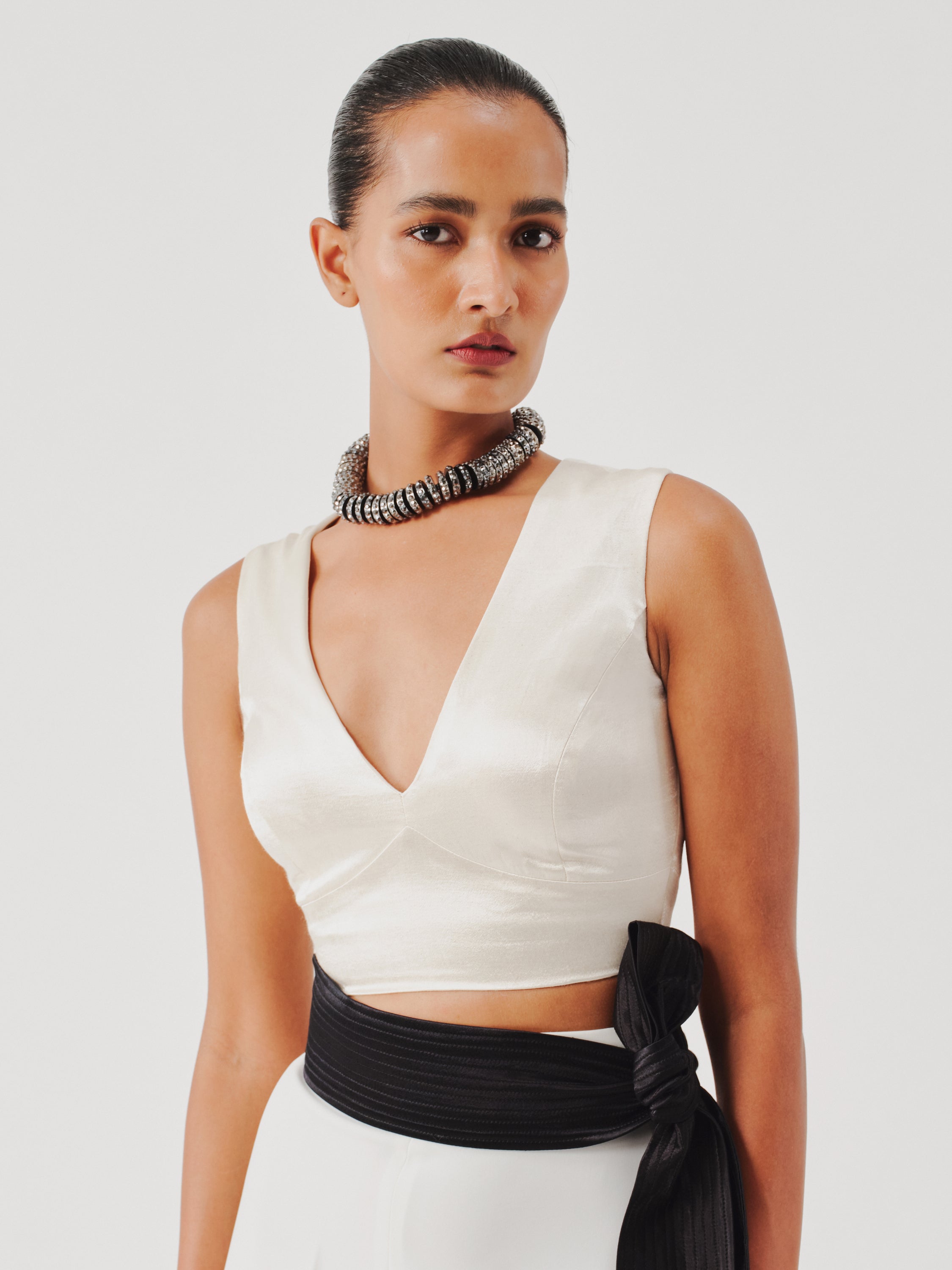 Canopy Clouds Blouse in Ivory