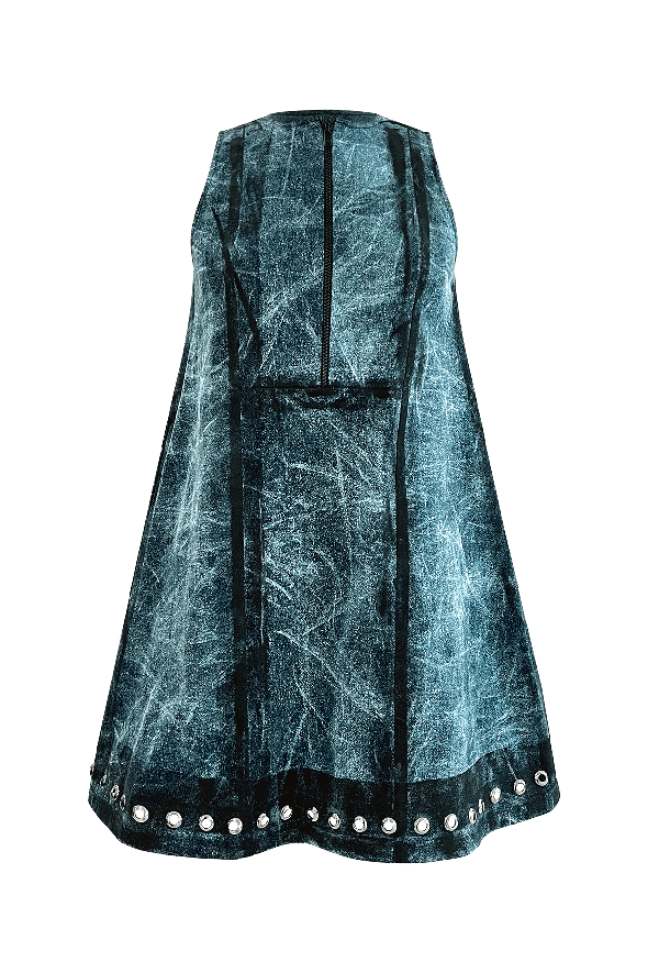 Twiggy denim mini dress