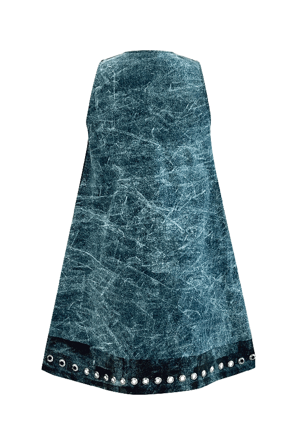 Twiggy denim mini dress