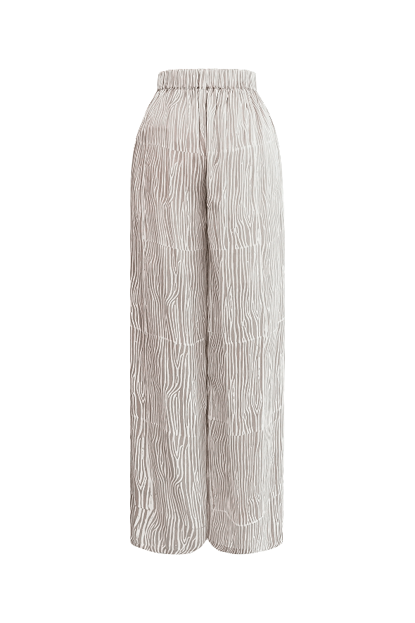 Stripe satin kiah pants