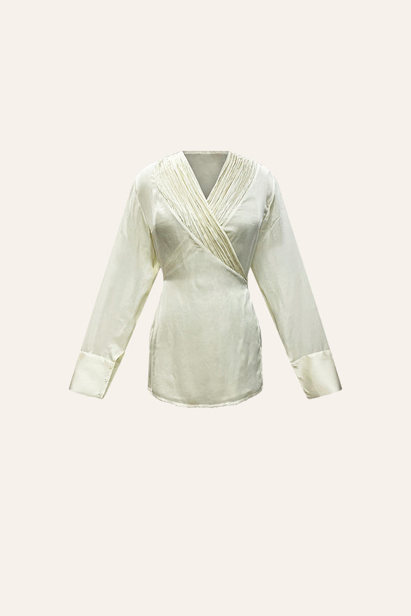 Sarah Wrap Shirt