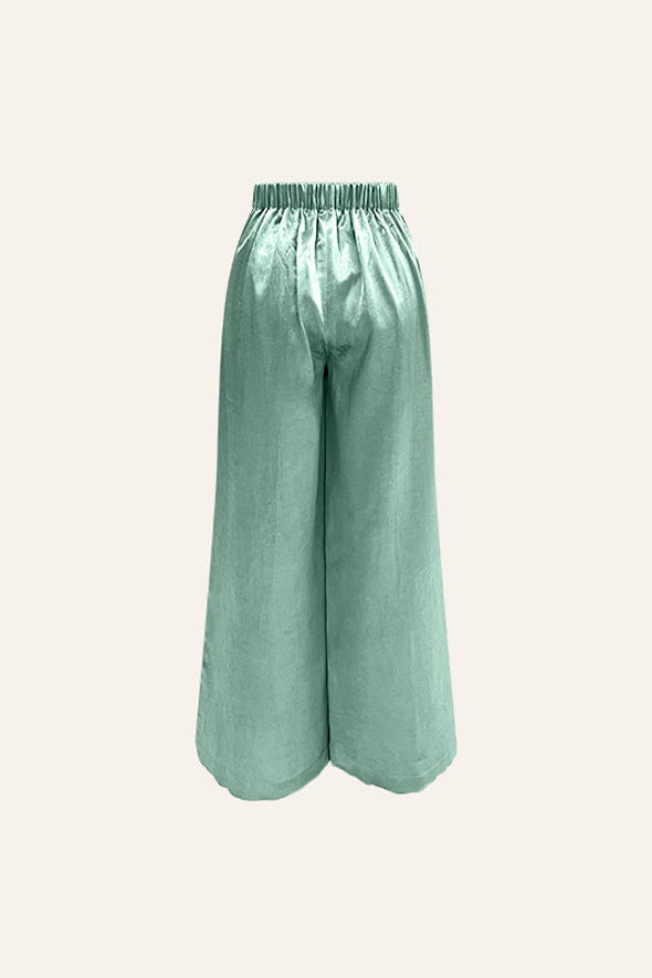 Molly Pintuck Pants in Duckegg Blue