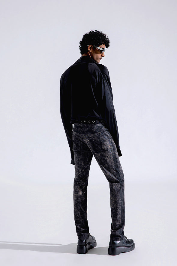 Slate Grunge Jeans