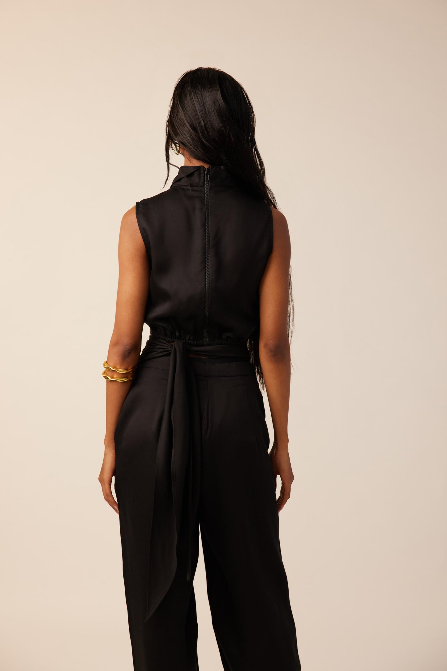 Midnight Whispers Crop Top