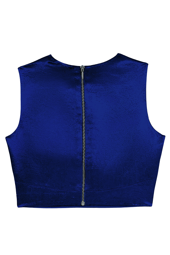 Canopy Clouds - Zipper Back Blouse