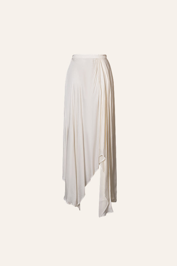 Dove Draped Skirt