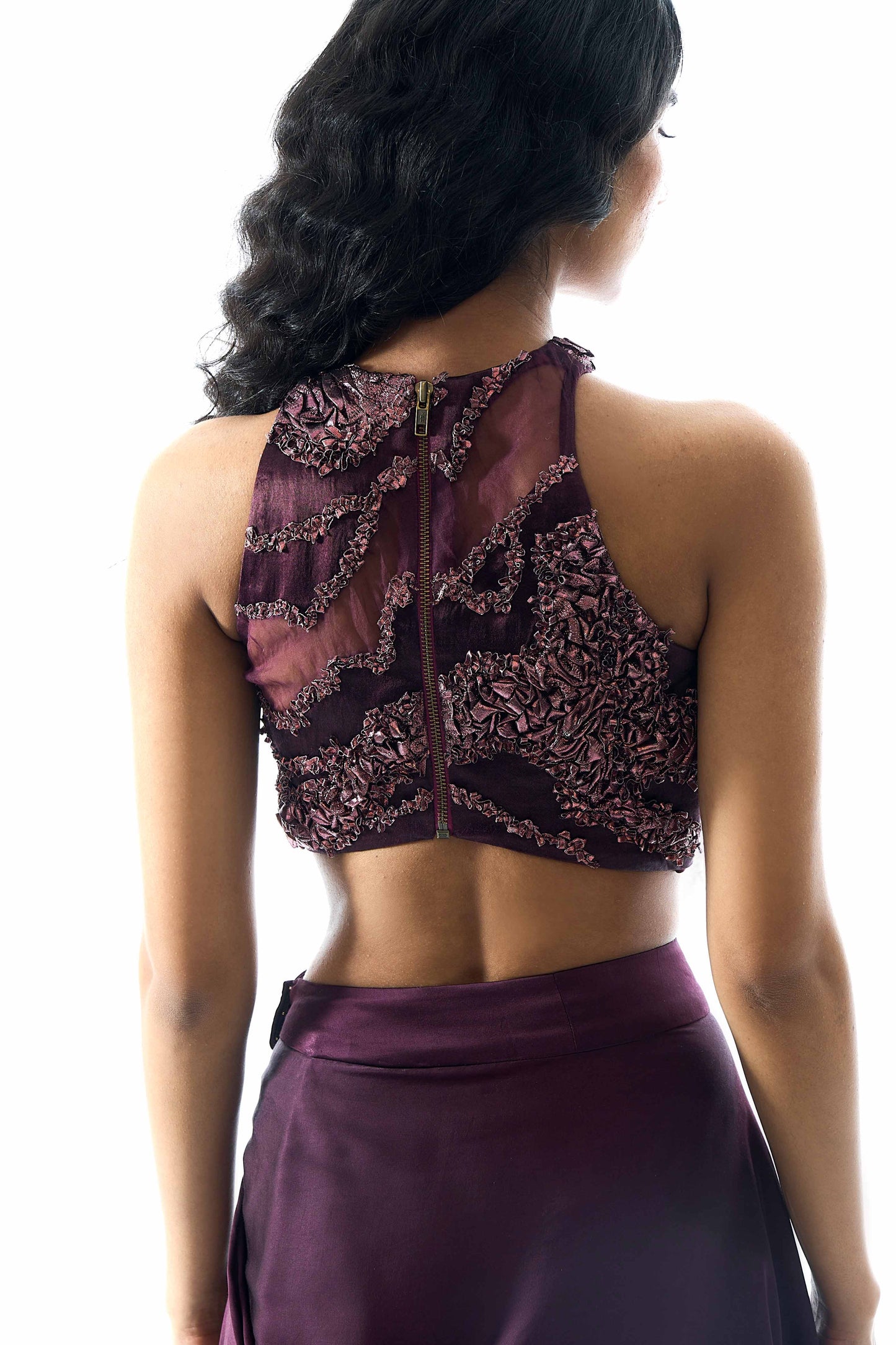 Cosmic Bloom Crop Top