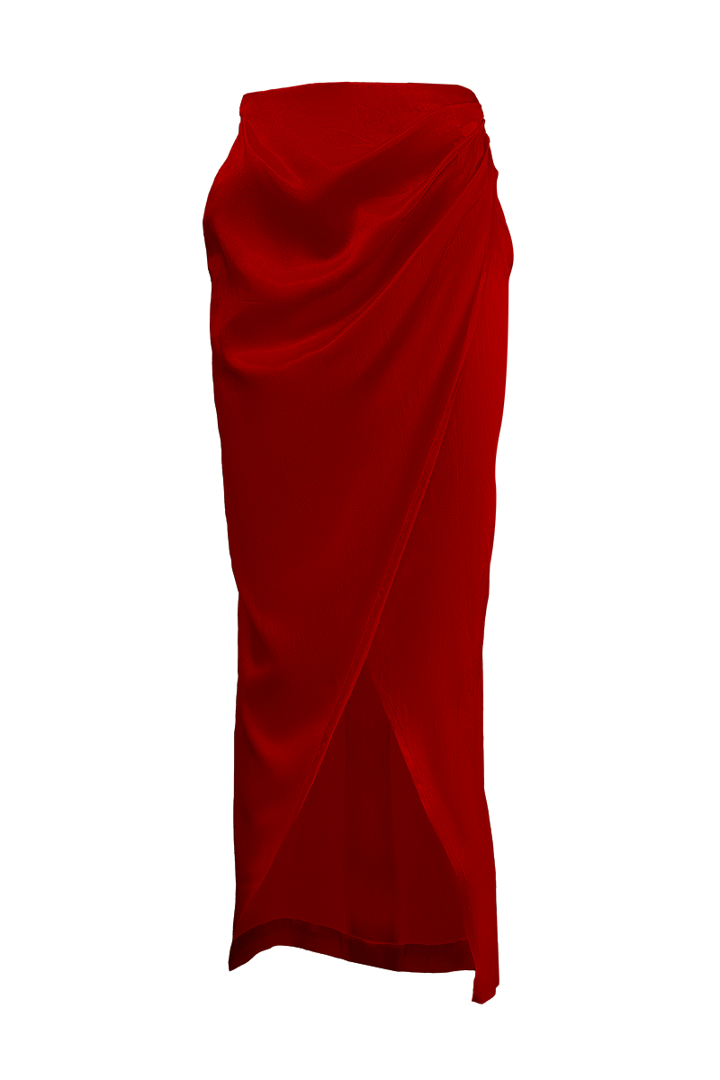 Carapace Overlap Skirt