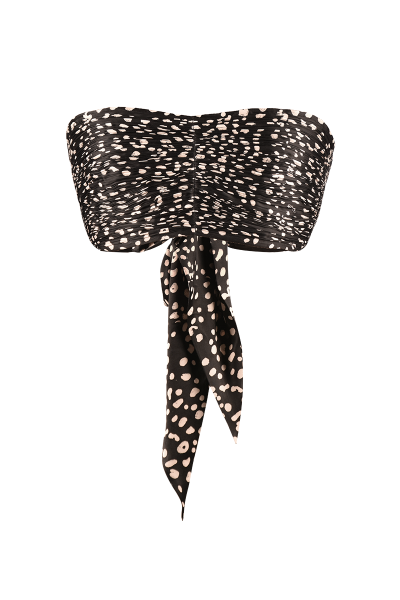 Verve Bandeau Top in Phantasmagoria Print