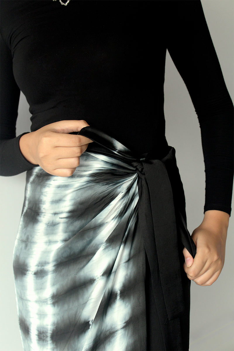 Wrap Velvet Skirt Sewing Pattern Riptide Wrap Skirt