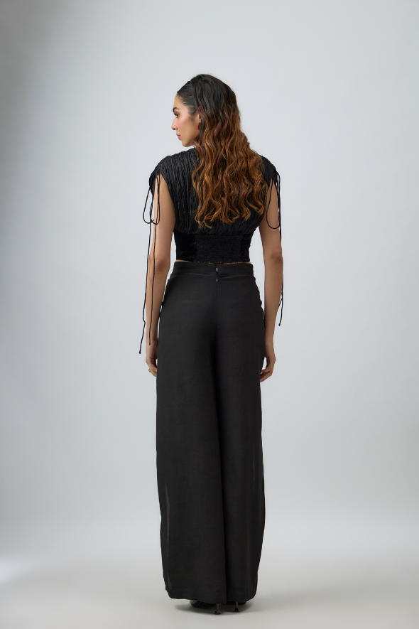 Veronica Corset Top in Black