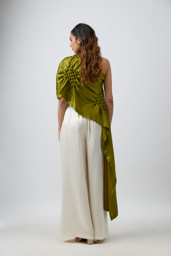 Pisa Top in Olive Green