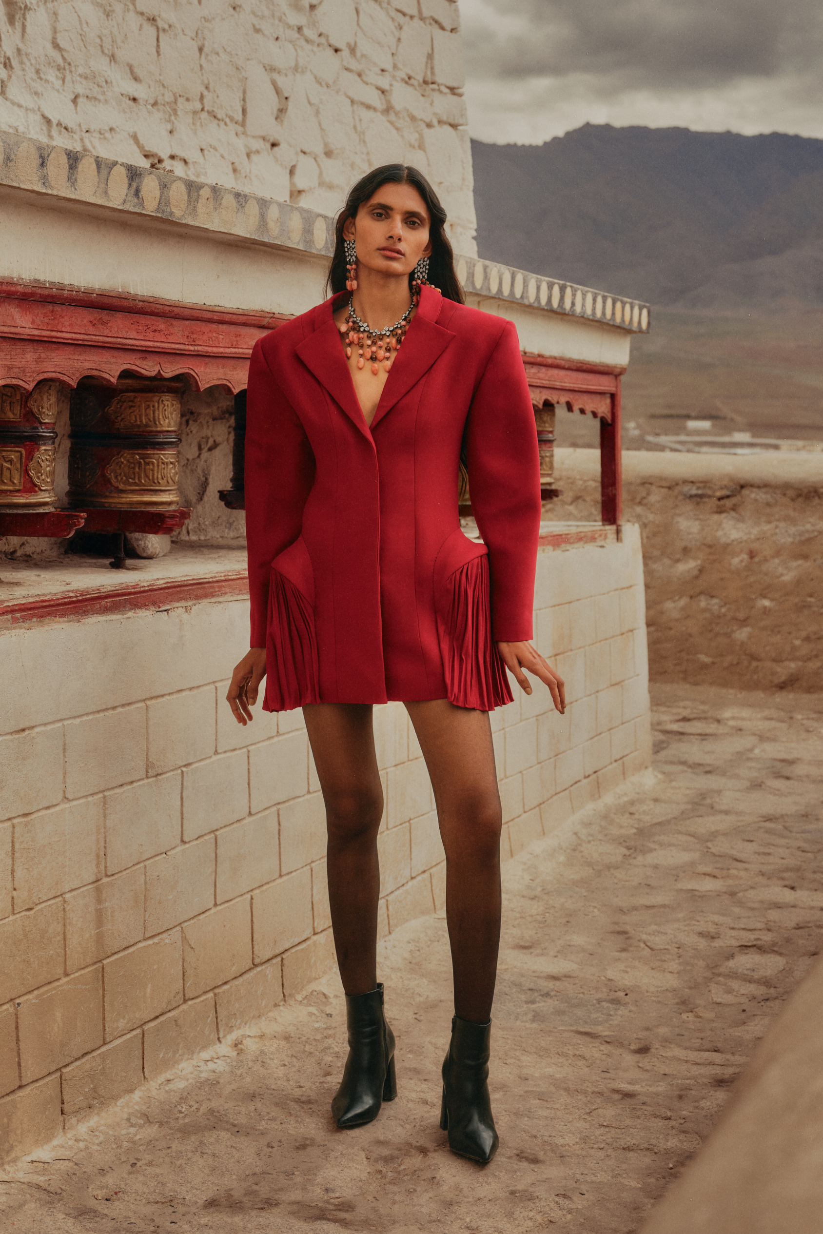 Carmine Blazer Dress