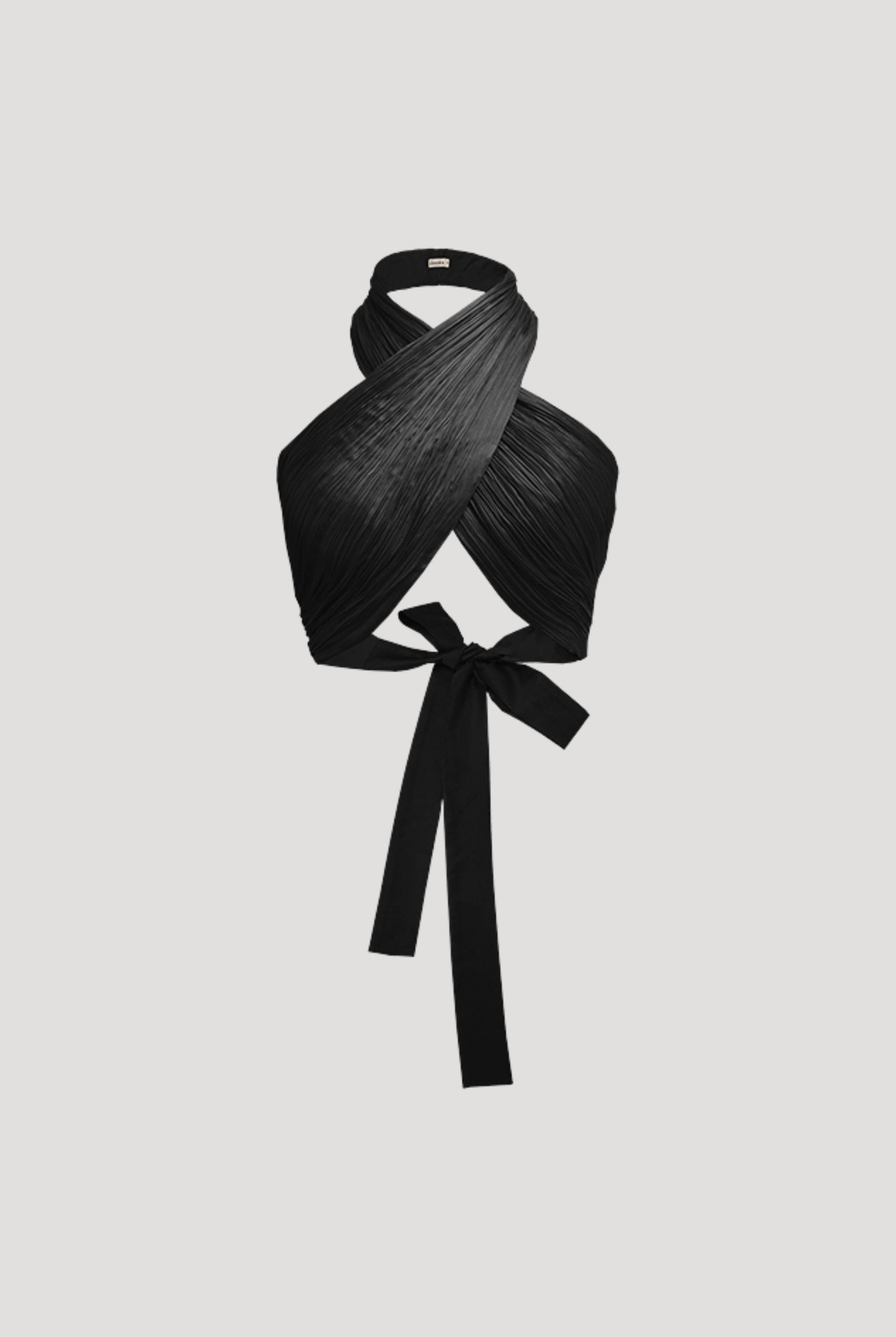 Hope Halter Neck Top in Black