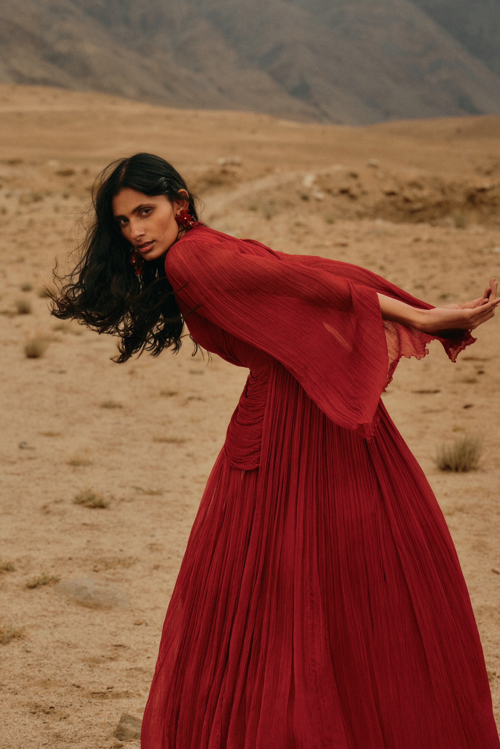 Ada Ruched Gown