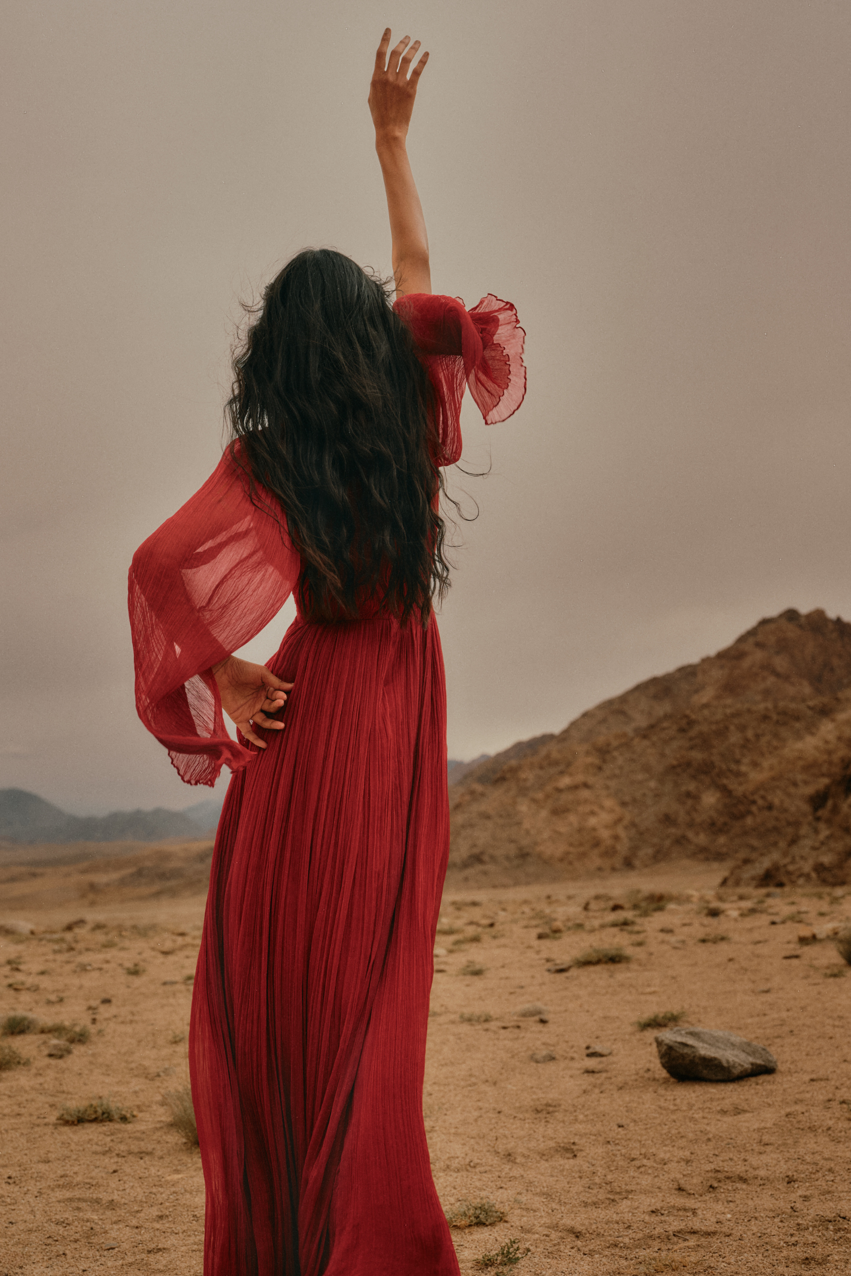 Ada Ruched Gown