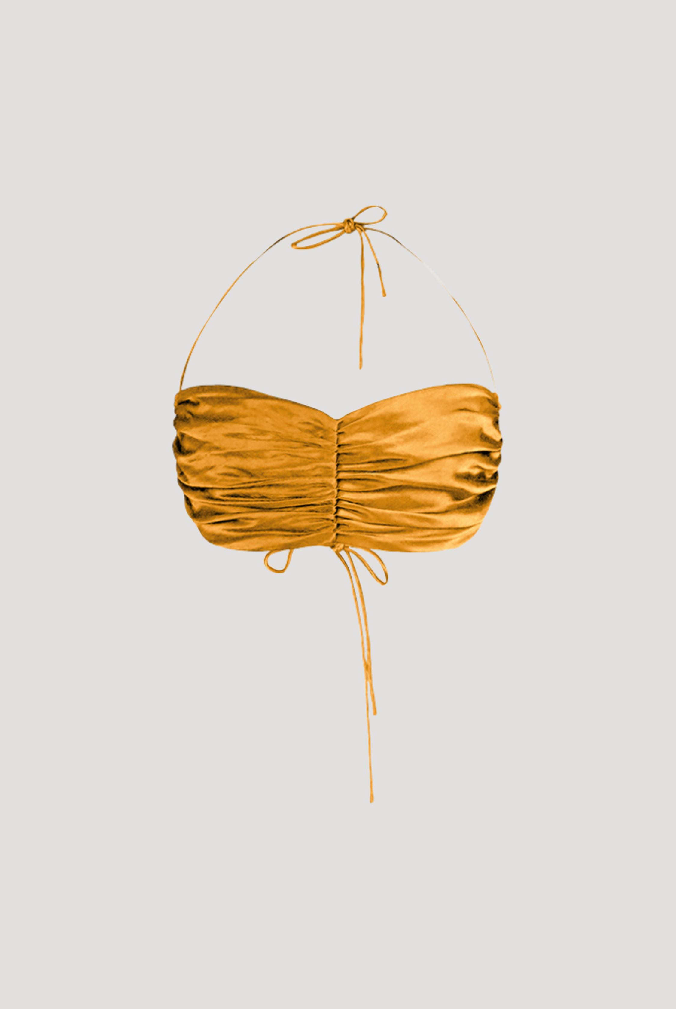 Renee Crop Top in Honey Yellow
