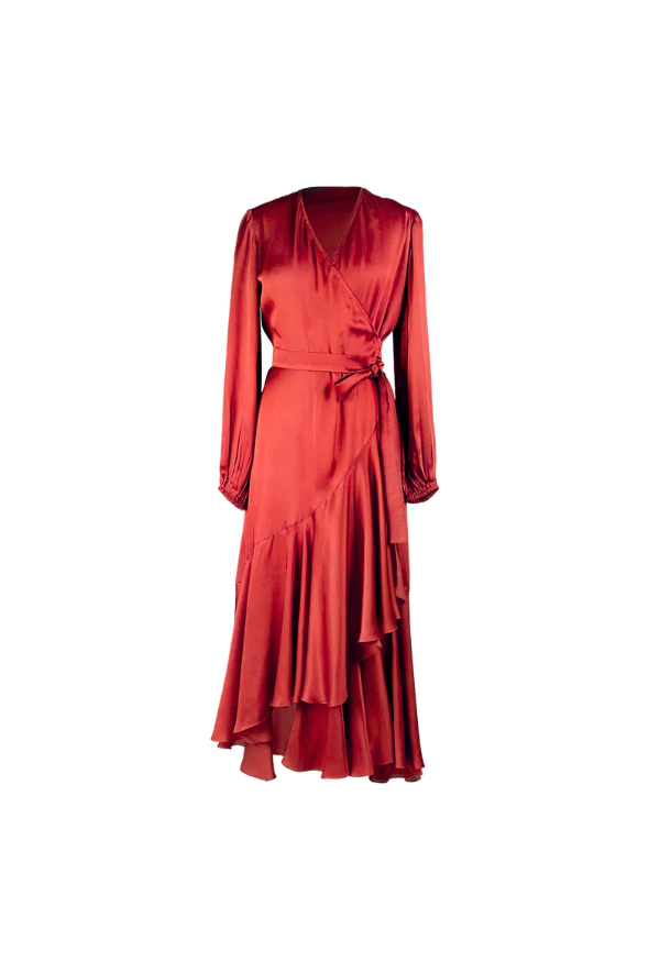Esmeralda Dress in Red