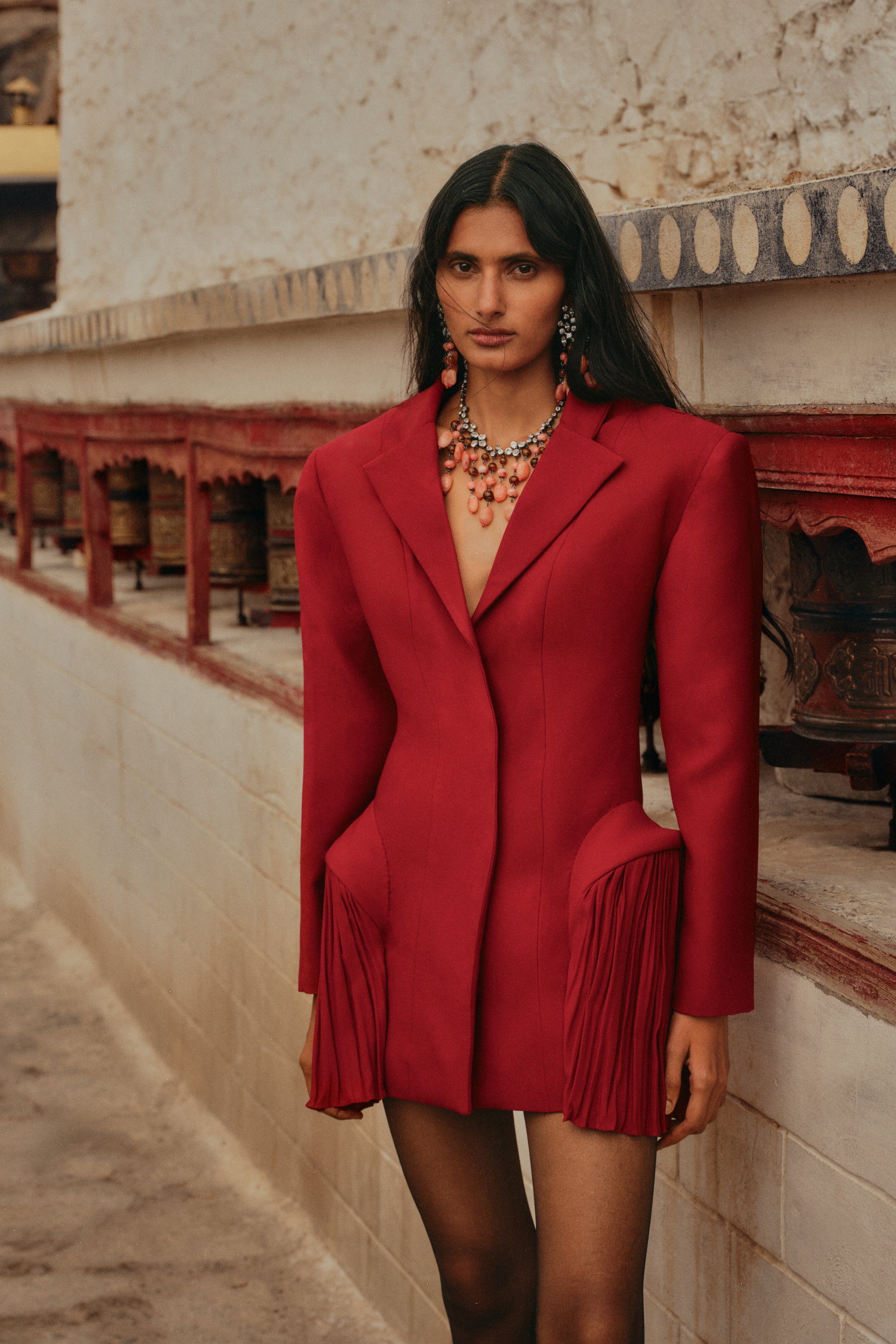 Carmine Blazer Dress