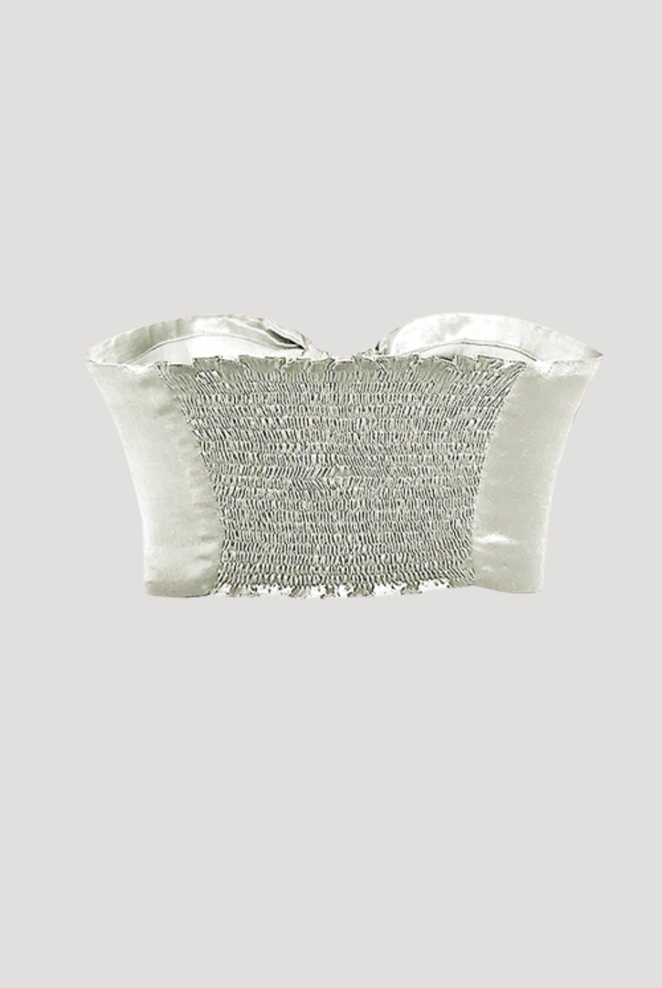 Mystery Bandeau Top in Ivory