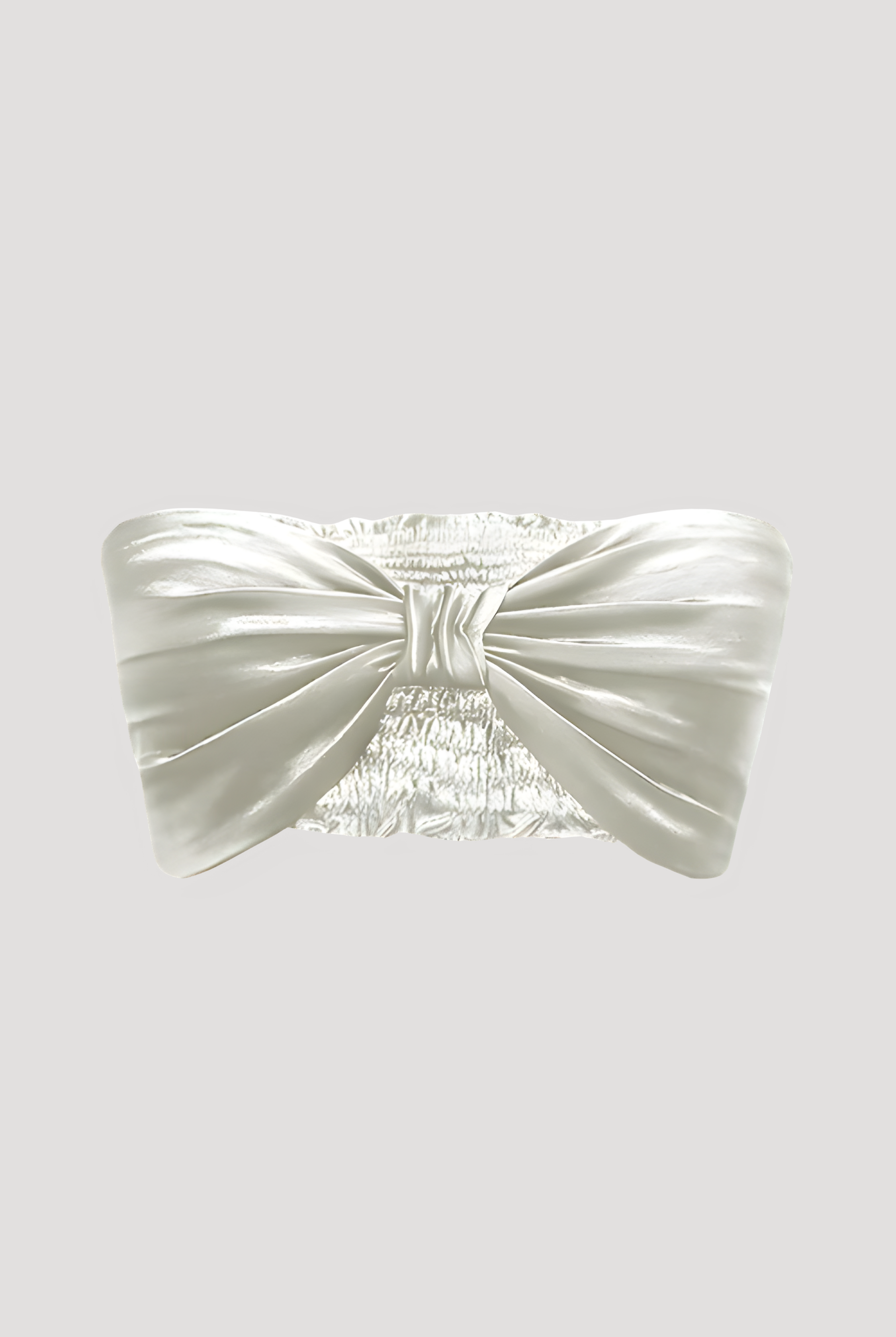 Mystery Bandeau Top in Ivory