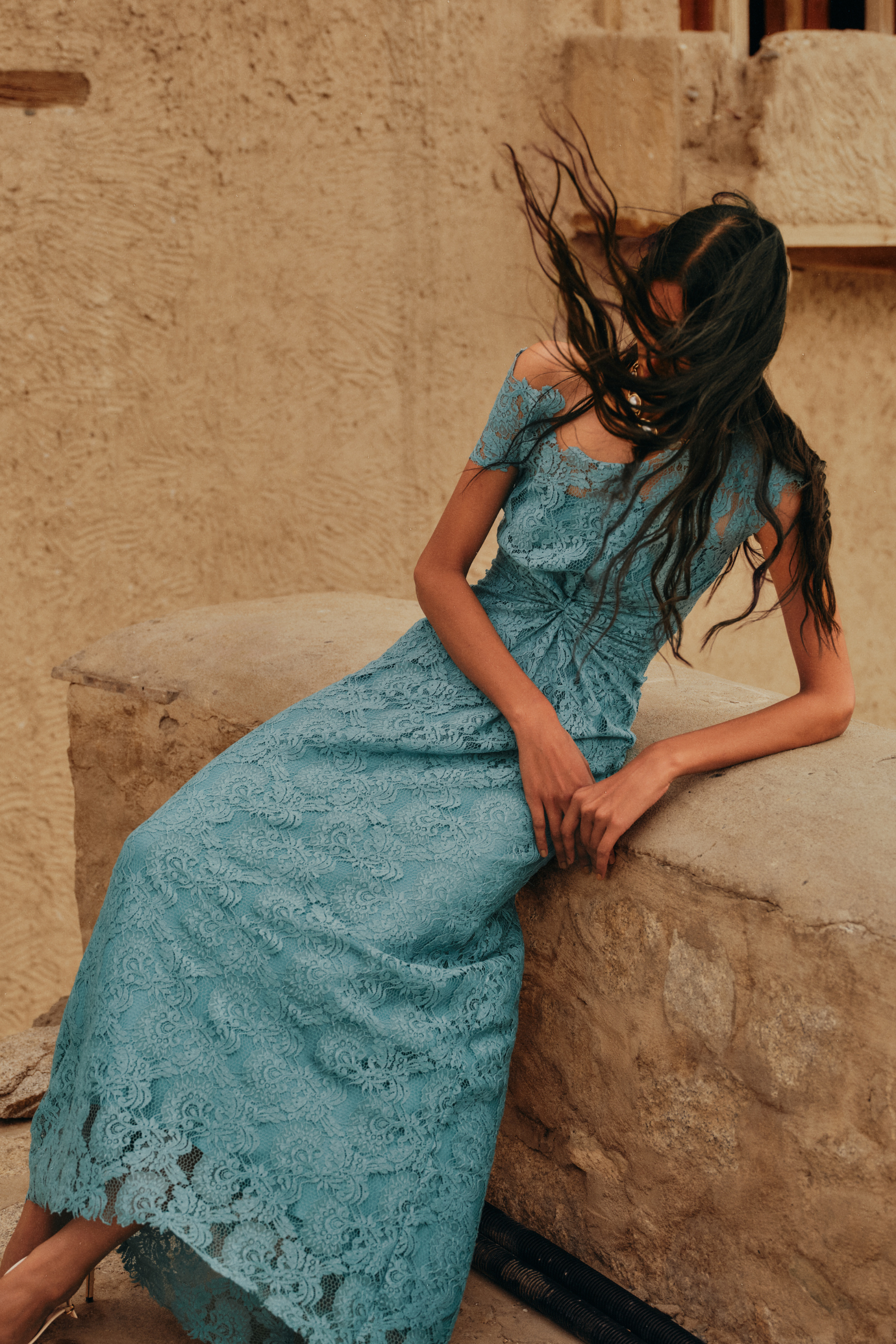 Arnaz Lace Dress