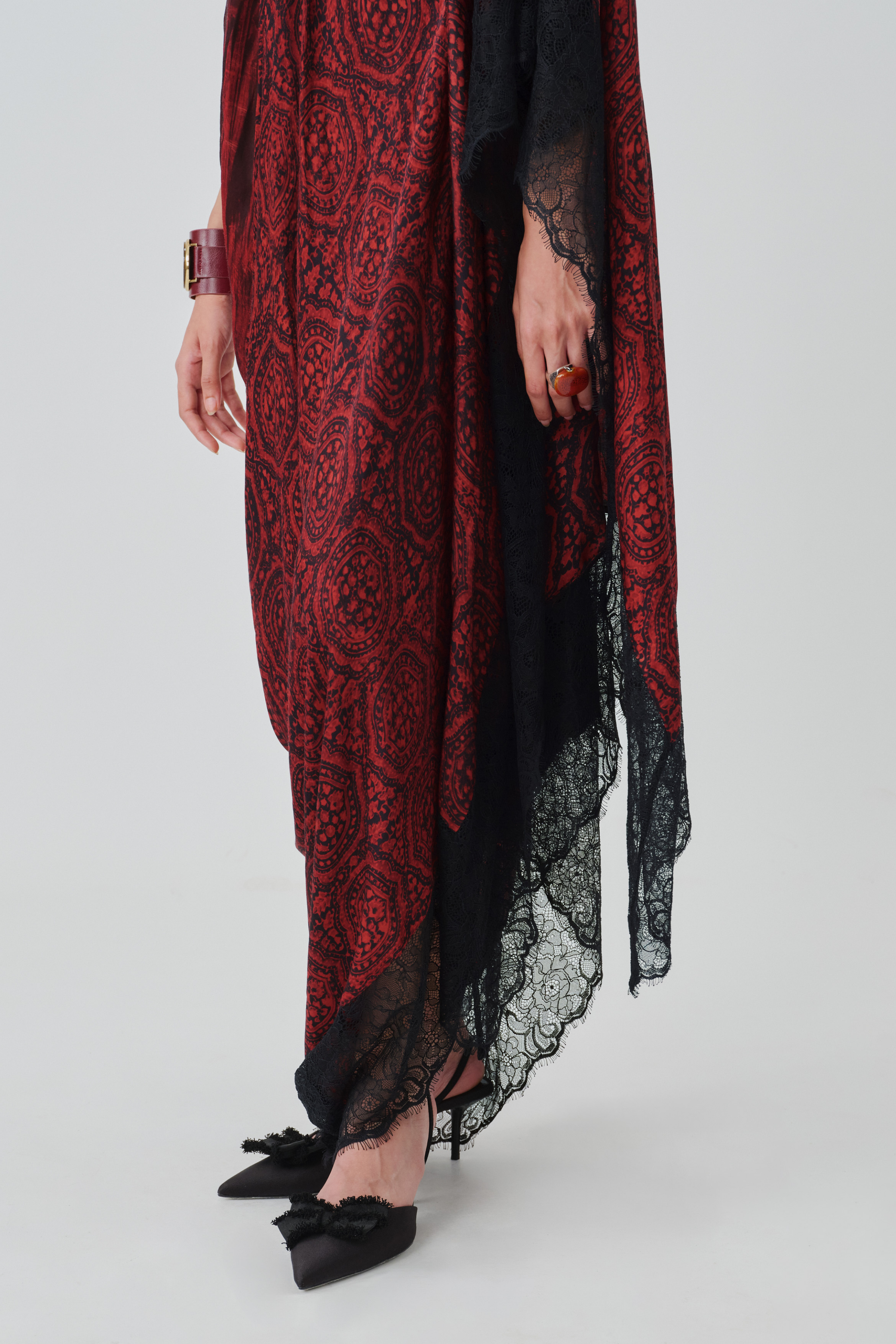 Bottom view of anaya dress