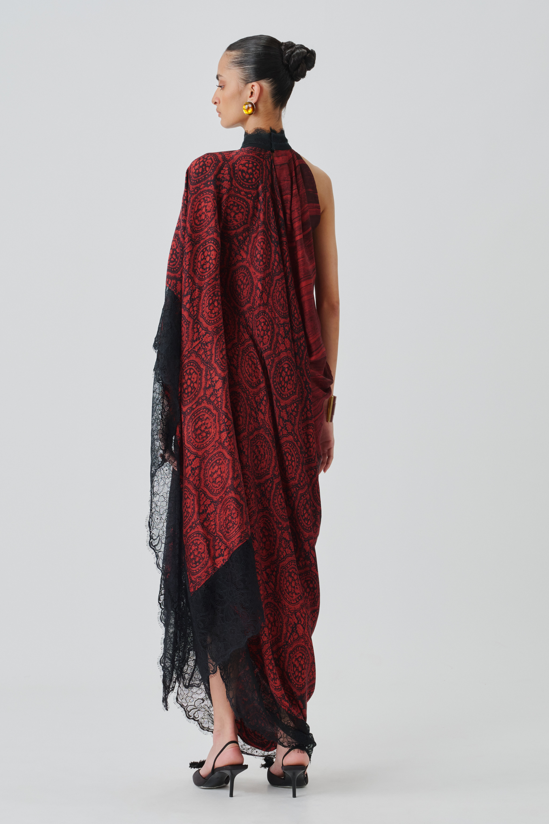 Full back view of anaya dress