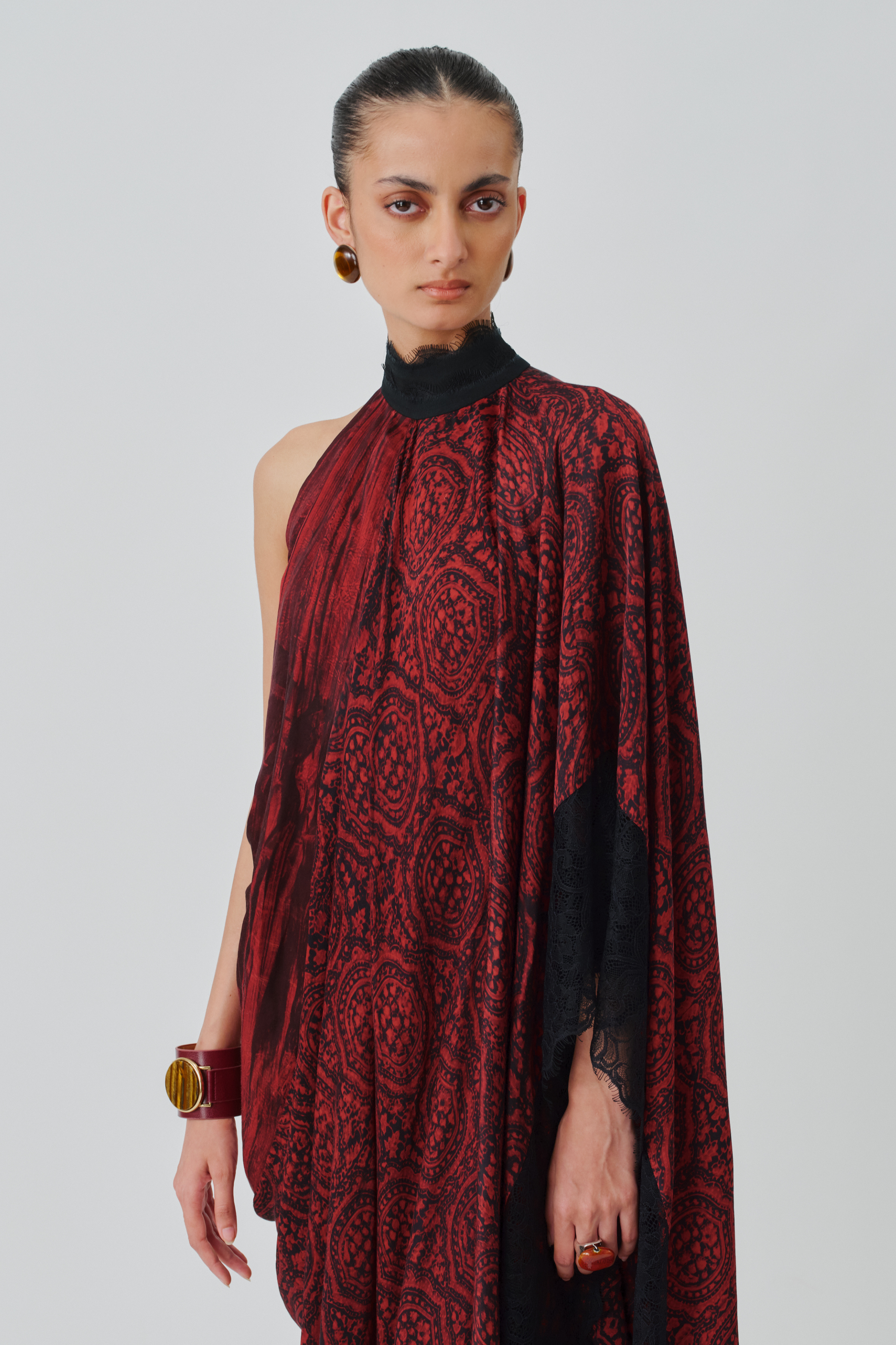 Close up front view of anaya dress