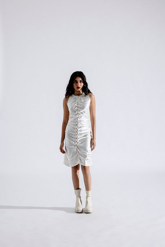 White Lily Smock Dress