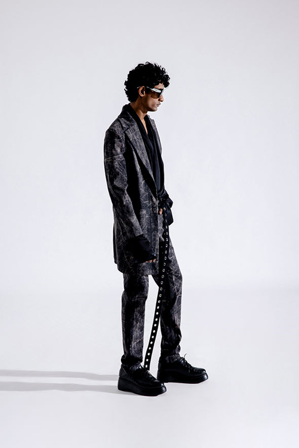 Slate Grunge Coat