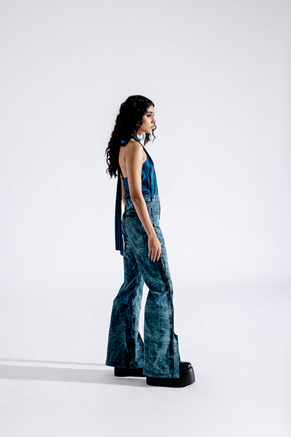 Ice Spice Slit Denim Pants