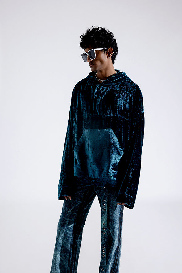 Silk Velvet Hoodie