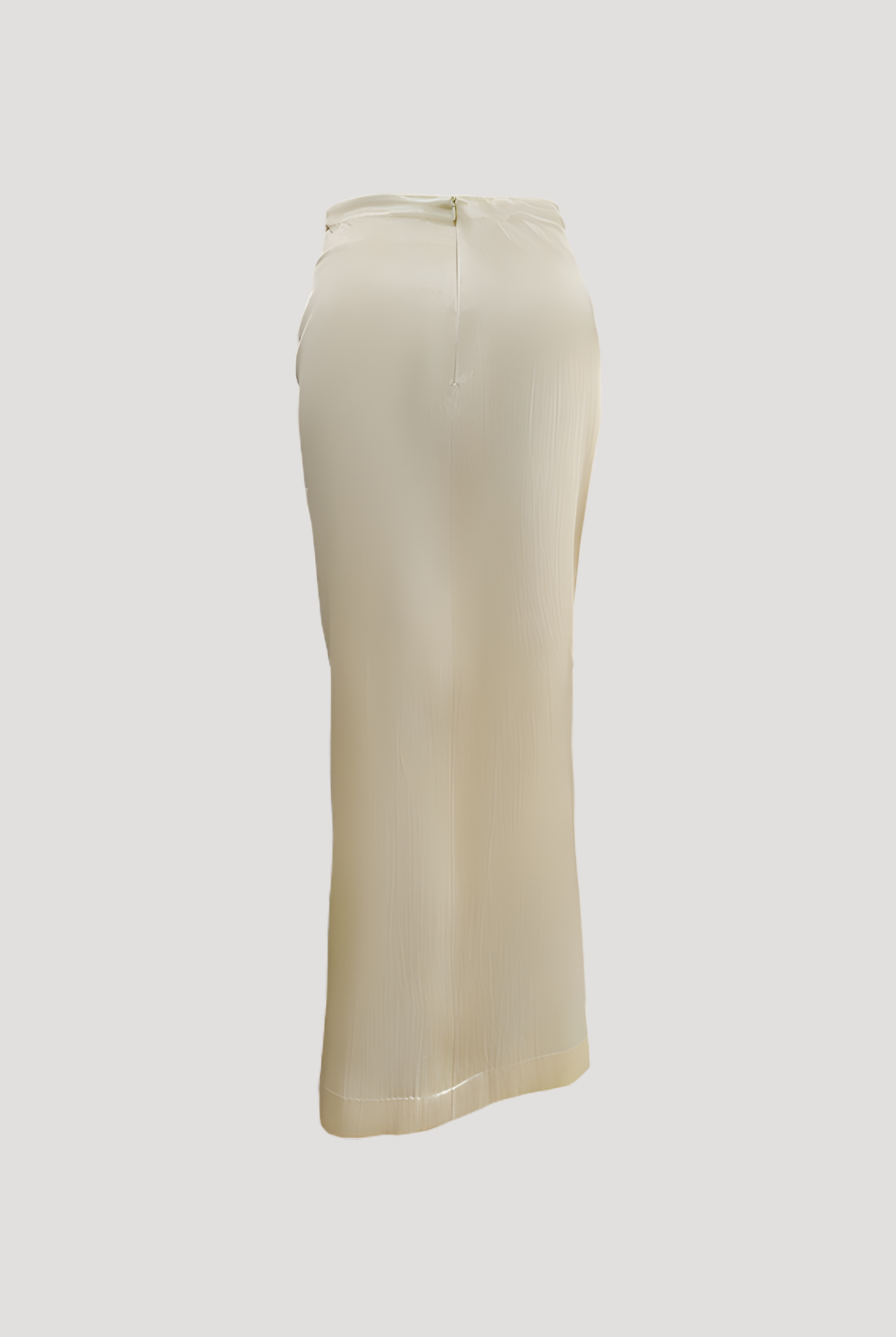 Carapace Overlap Skirt in Ivory