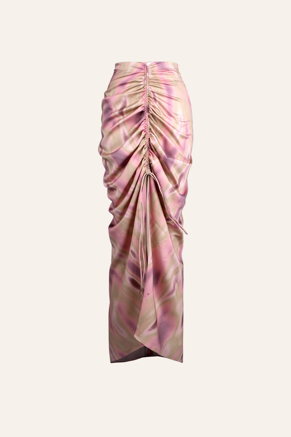 Cirrus Skirt in Serotonin Print
