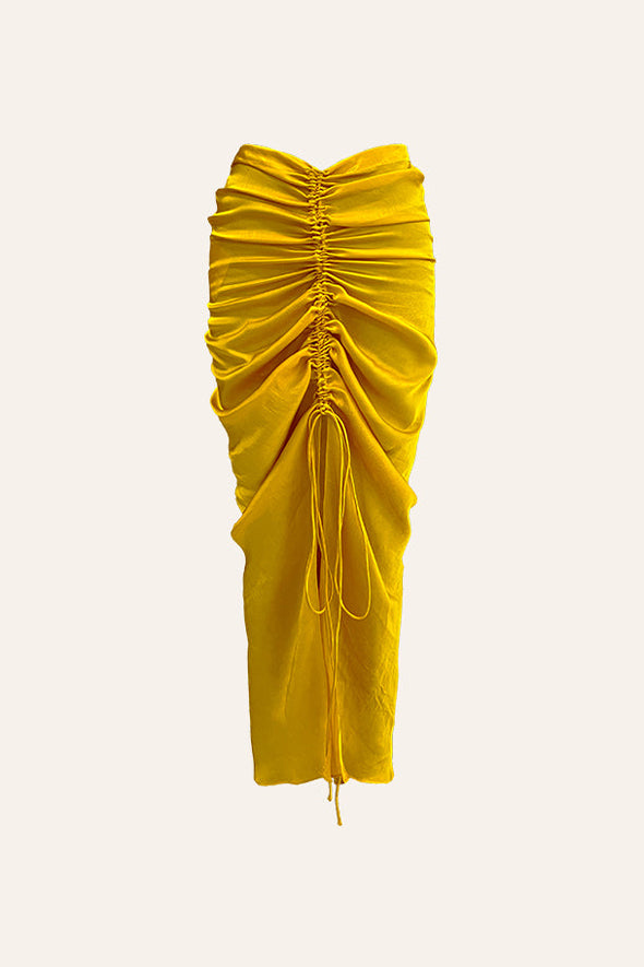 Cirrus Skirt in Yellow