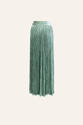 Mia Ruched Skirt in Duckegg Blue