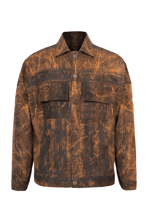 Rust Grunge Jacket