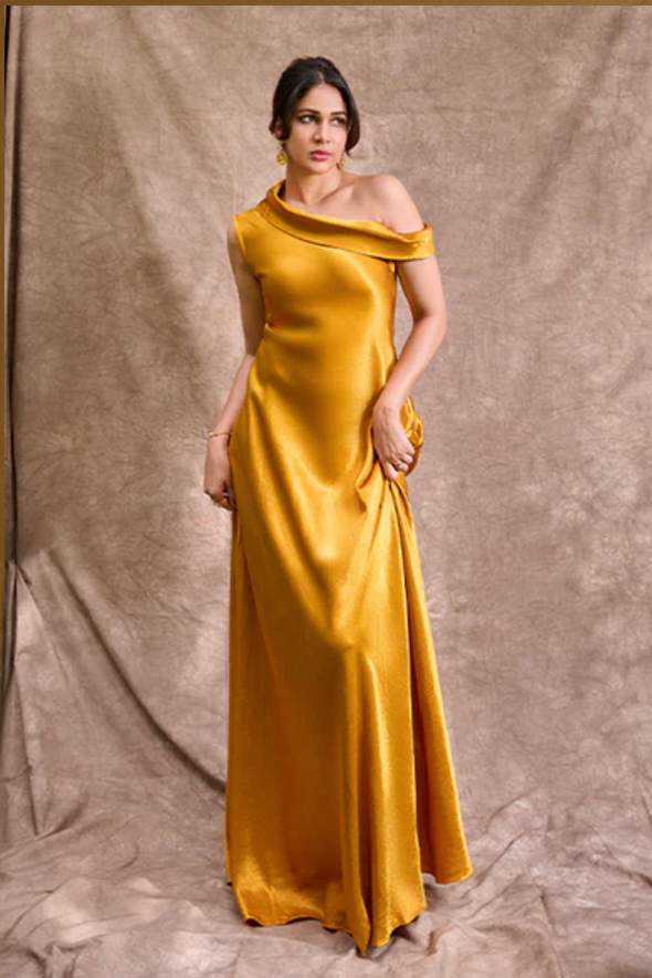 Golden Dusk Dress