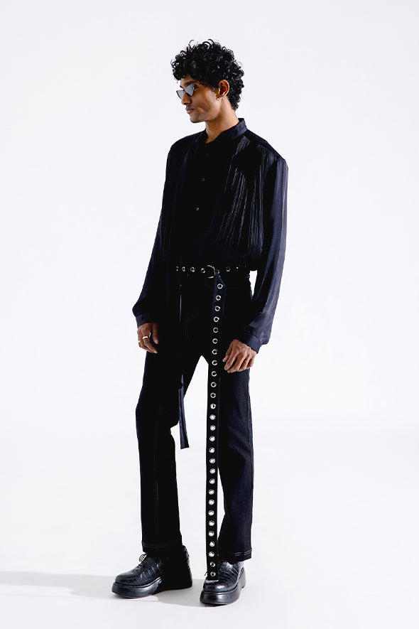 Ebony Tuxedo Shirt
